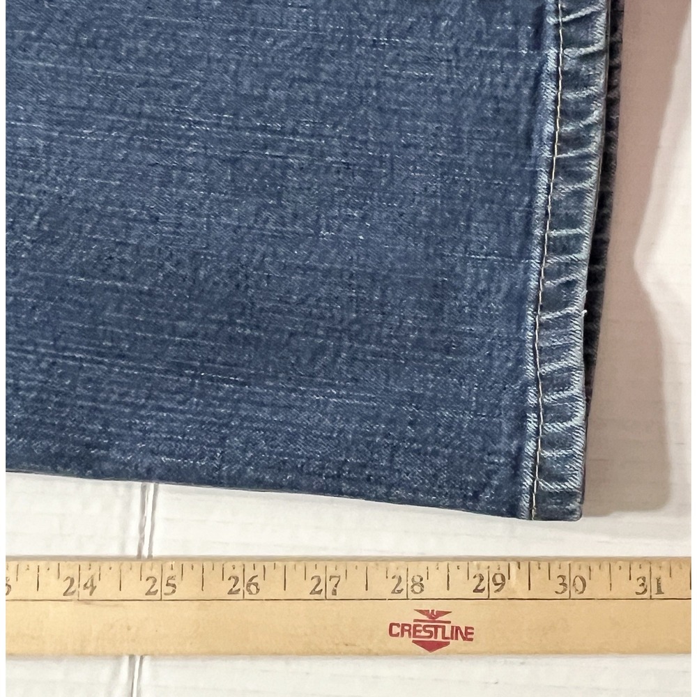 Harley Davidson Jeans Women's 14 Blue Bootcut Fit‎ Motorcycle Biker Vintage Y2K - Picture 9 of 9